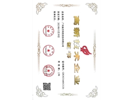 高新技術(shù)企業(yè)證書